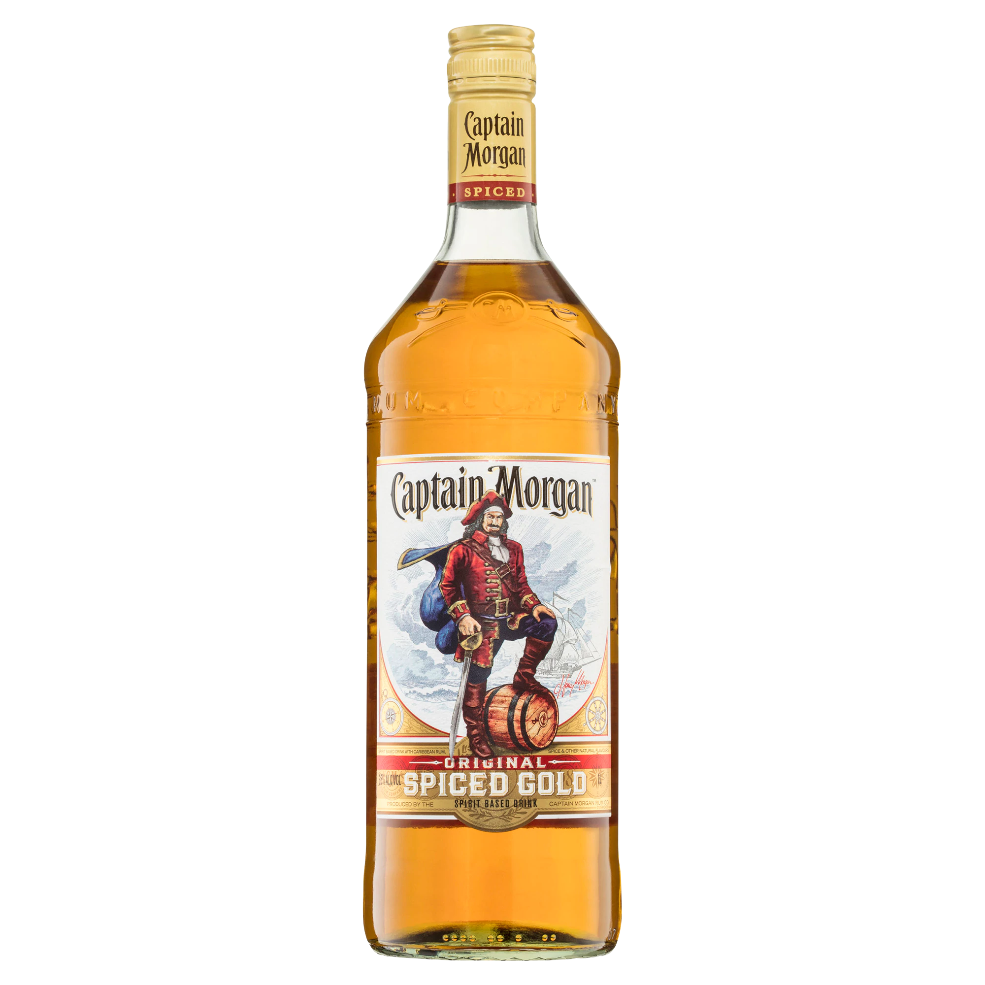 Captain Morgan Original Spiced Rum 1l Au