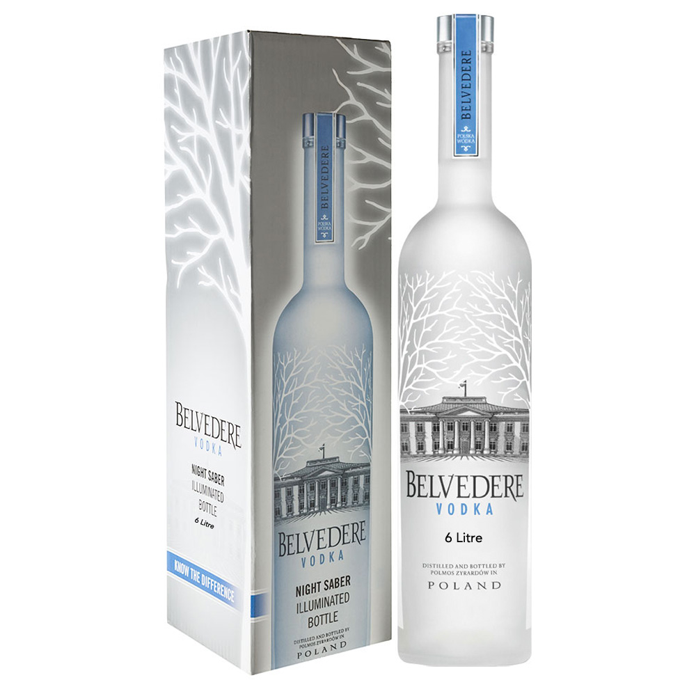 FOR SALE Belvedere 6 liter bottle PRCE $580 - Liquor List