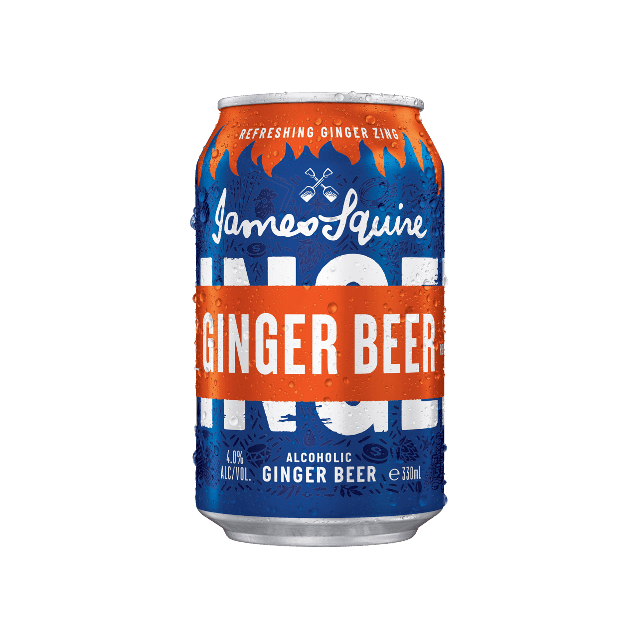 ALCOHOLIC GINGER BEER 330ML