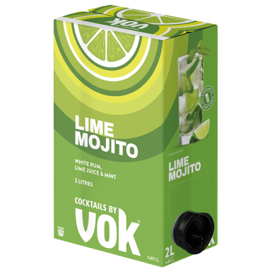 Vok Cocktails Lime Mojito 2L