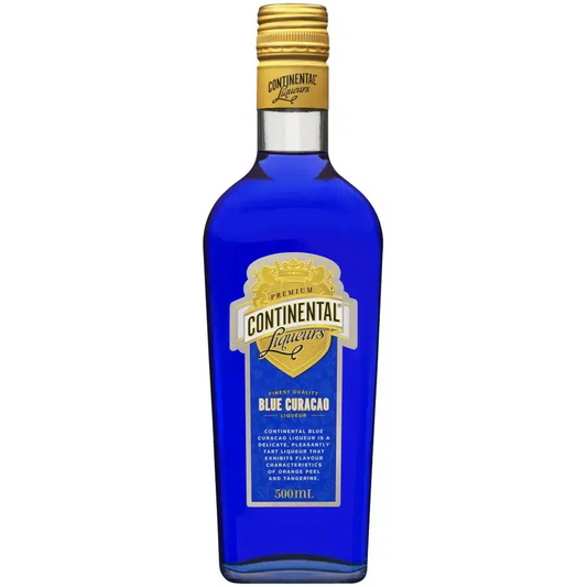 Continental Blue Curacao Liqueur 500ml