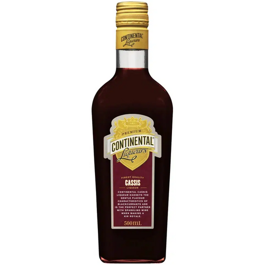 Continental Cassis Liqueur 500ml