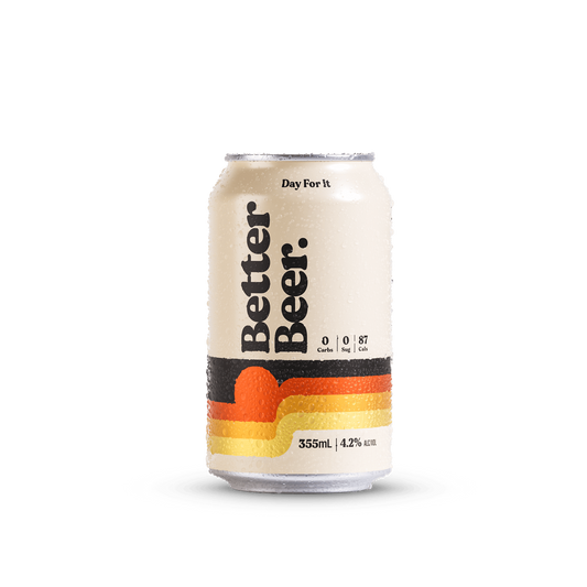 Better Beer Zero Carb Lager Can 355ml