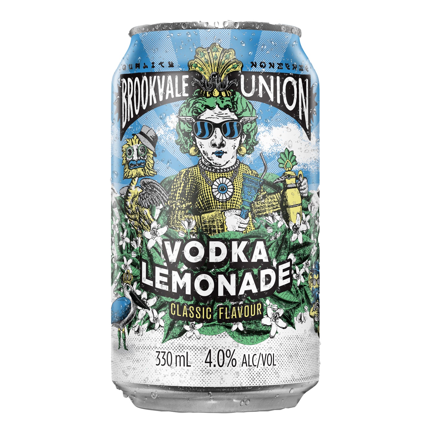 Brookvale Union Vodka Lemonade Cans 330ml