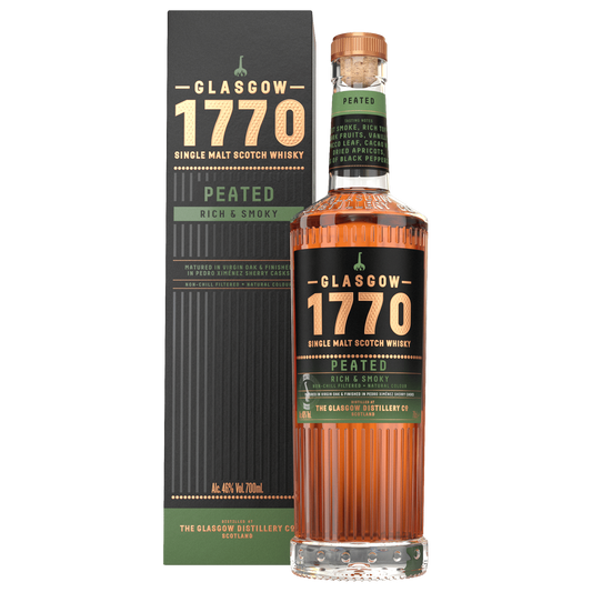 Glasgow 1770 Peated Single Malt Scotch Whisky 700ml