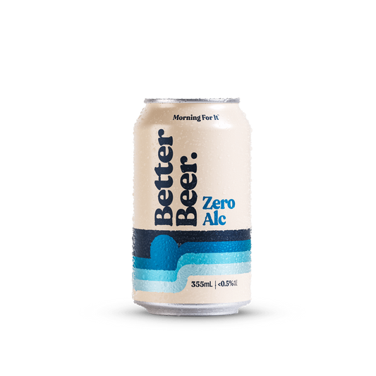 Better Beer Zero Alc Cans 355ml