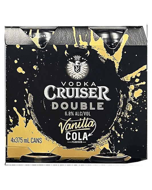 Vodka Cruiser Double Vanilla Cola 6.8% Cans 375ml