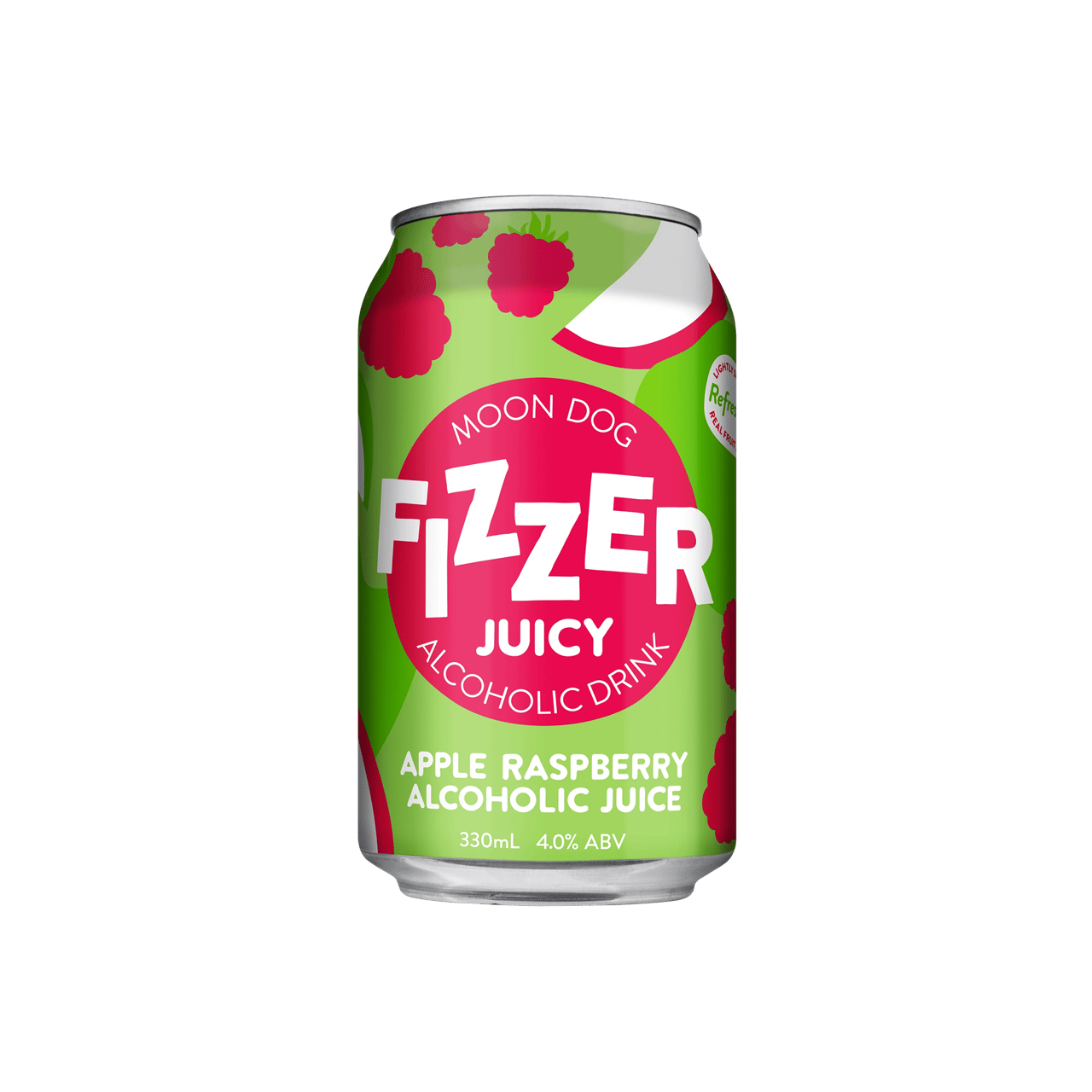 Moon Dog Fizzer Juicy Apple Raspberry Cans 330ml