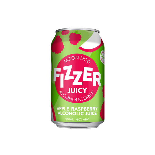 Moon Dog Fizzer Juicy Apple Raspberry Cans 330ml