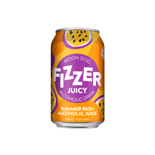 Moon Dog Fizzer Juicy Summer Pash Cans 330ml