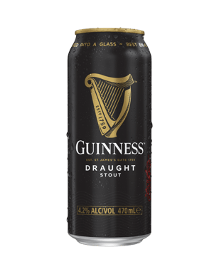 Guinness Draught Stout Cans 470ml