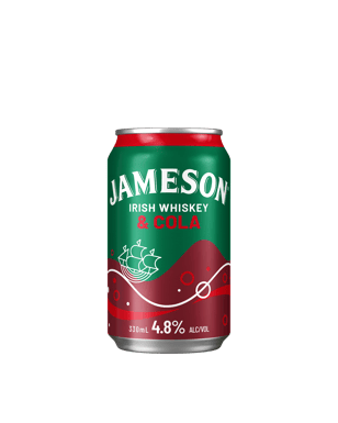 Jameson Irish Whiskey and Cola 4.8% Cans 375ml