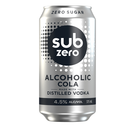 Sub Zero Vodka & Cola Cans 375ml