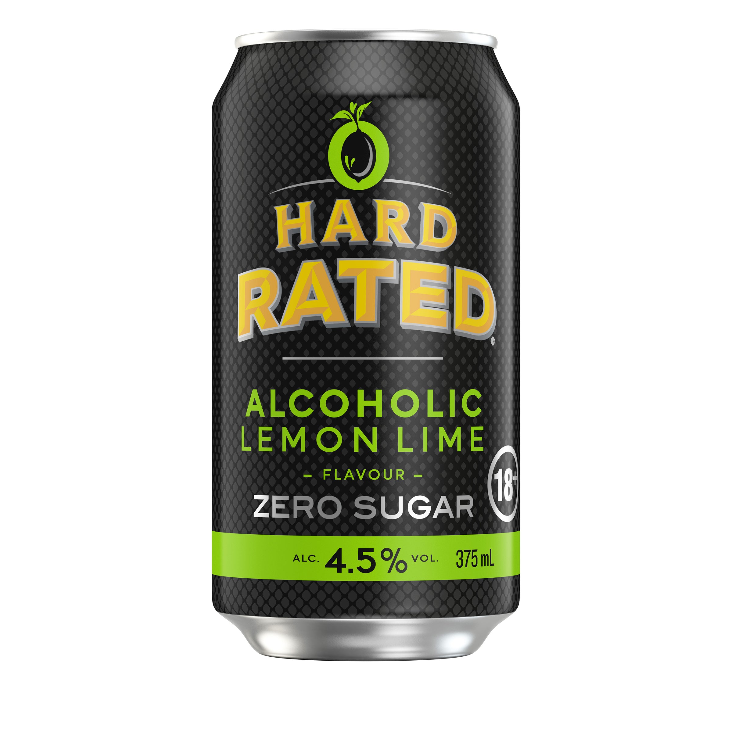 Hard Rated Zero Sugar Alcoholic Lemon Lime Can 375ml – Boozeit.com.au