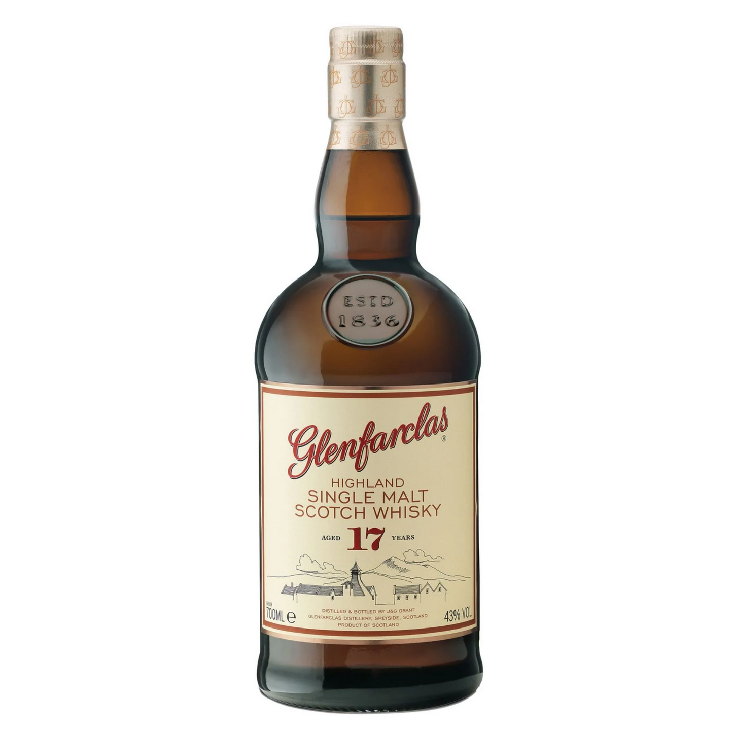 Glenfarclas 17 Year Old Single Malt Scotch Whisky 700ml