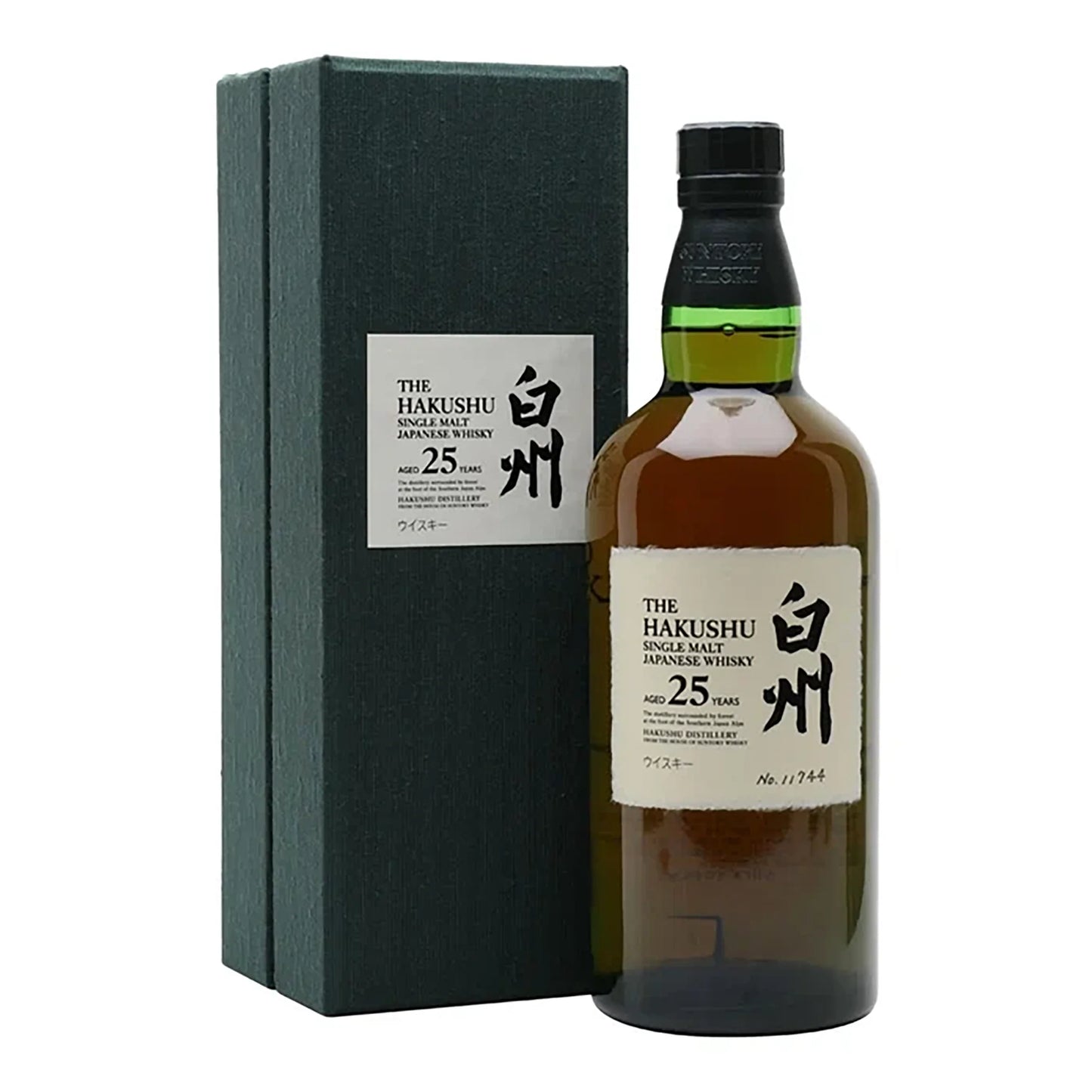 Hakushu 25 Year Old Single Malt Whisky 700ml