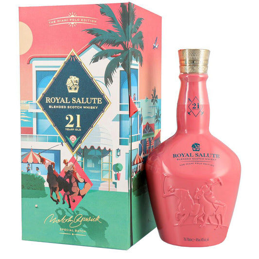 Royal Salute 21 Year Old Miami Polo Blended Scotch Whisky 700ml