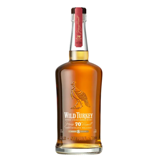 Wild Turkey Jimmy Russell’s 70th Anniversary 8 Year Old Kentucky Straight Bourbon Whiskey 750ml