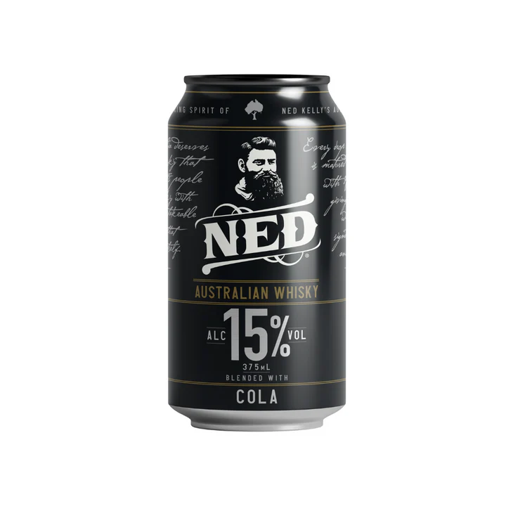 NED Australian Whisky & Cola 15% Cans 375ml