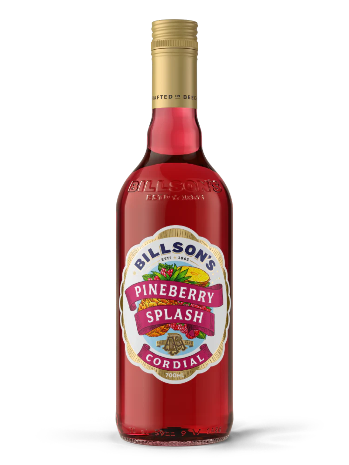 Billson's Pineberry Splash Cordial 700ml