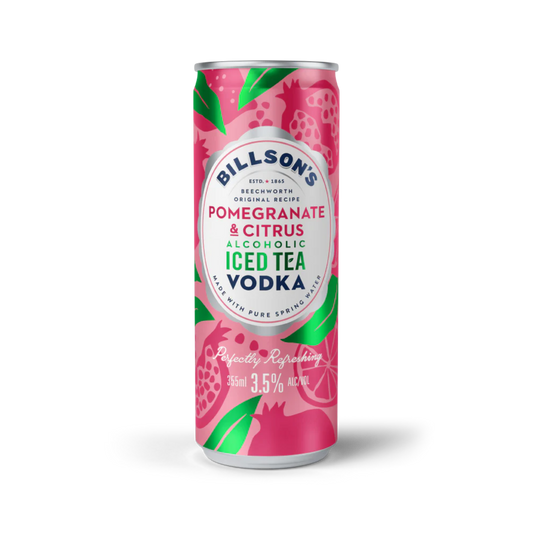 Billson's Vodka Iced Tea with Pomegranate & Citrus 355ml