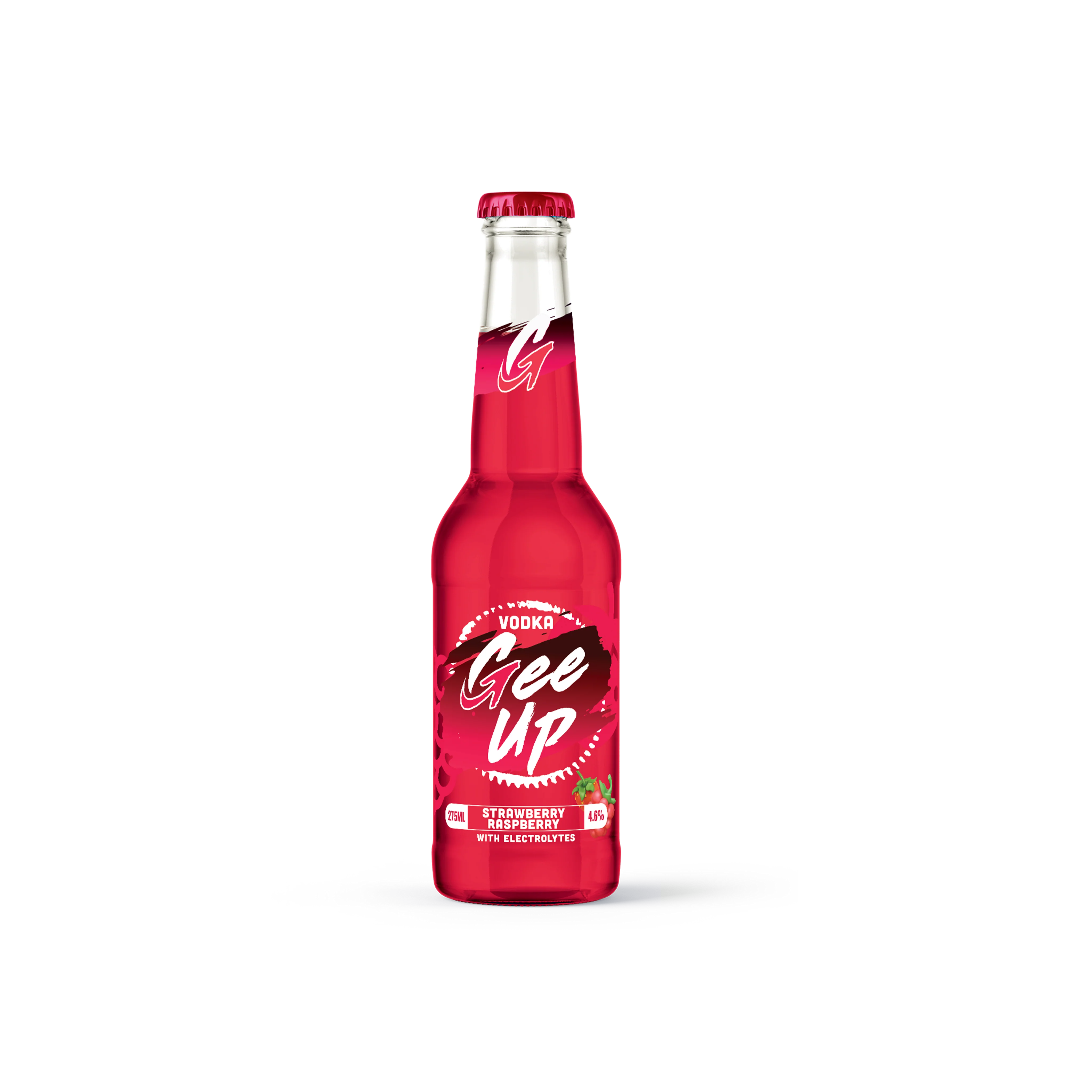 Gee Up Vodka Strawberry Raspberry 275ml – Boozeit.com.au