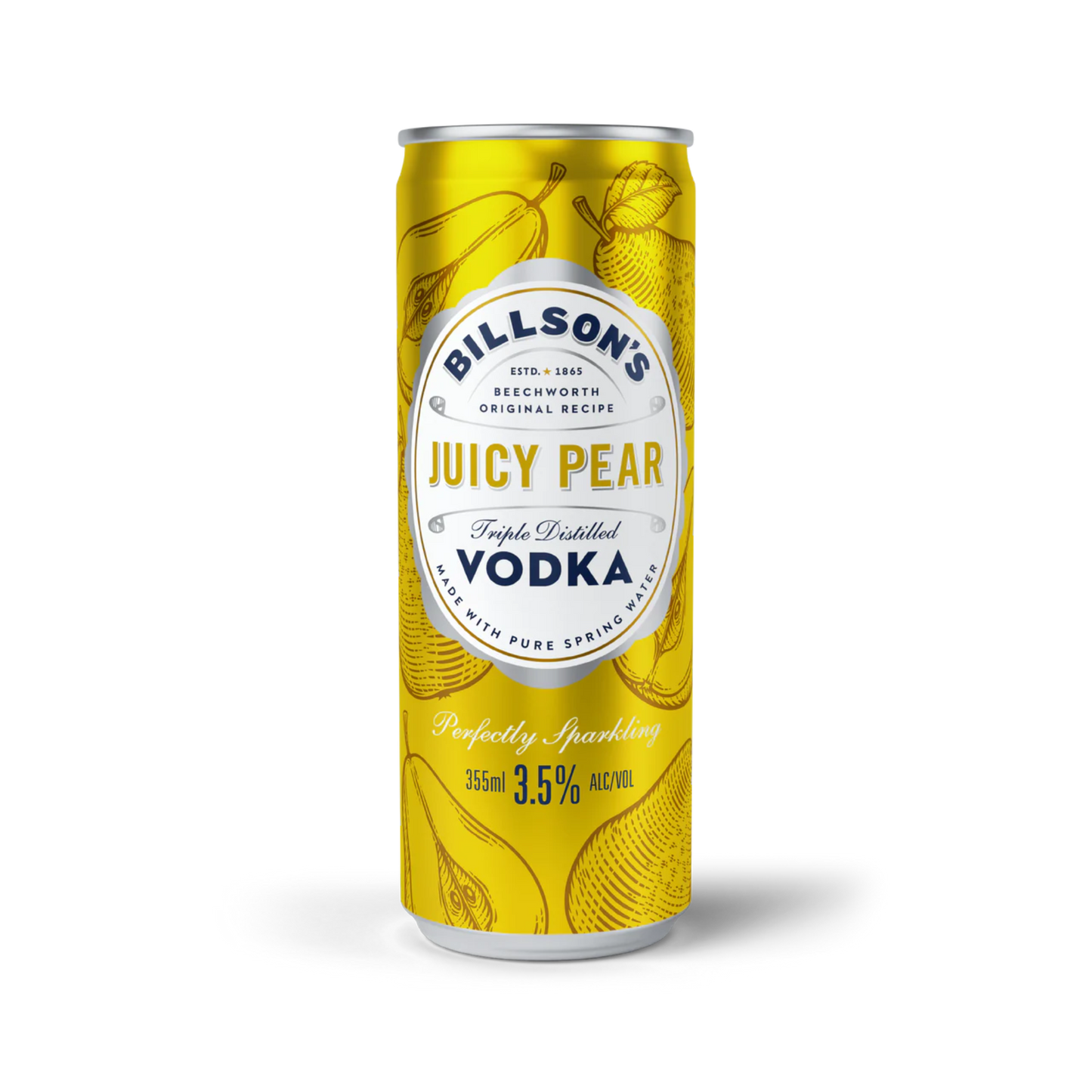 Billson's Vodka Ginger & Lime 355ml