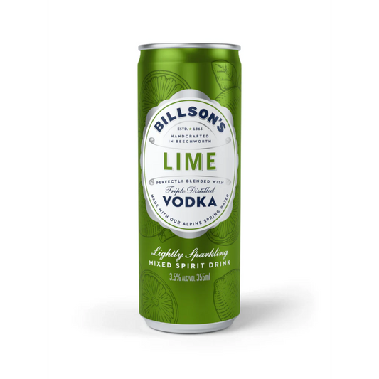 Billson's Vodka Lime 355ml