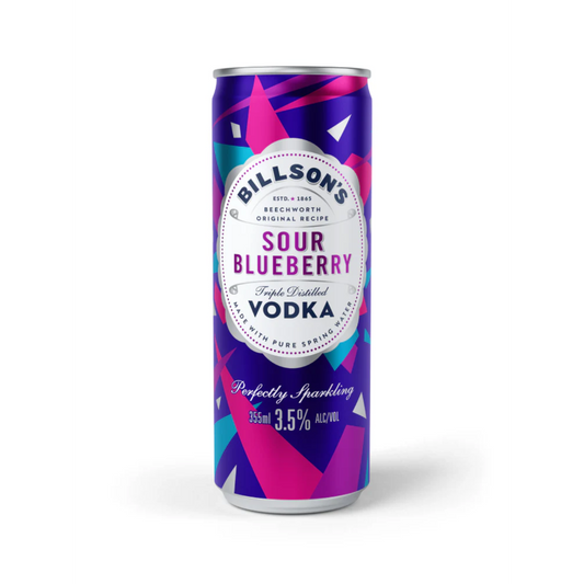 Billson's Vodka Sour Blueberry 355ml