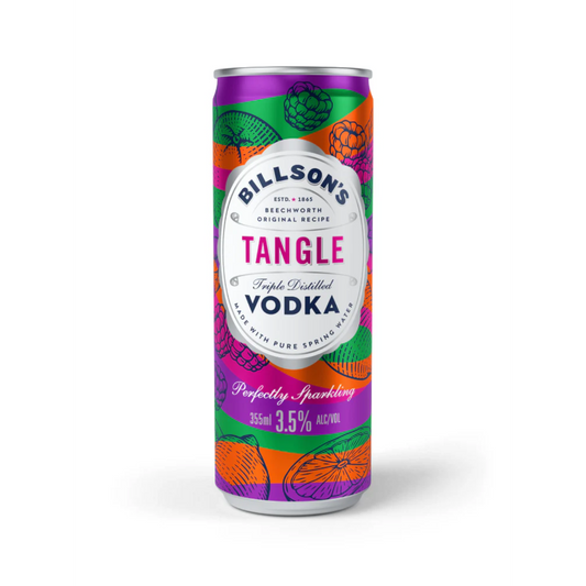 Billson's Vodka Tangle Cans 355ml