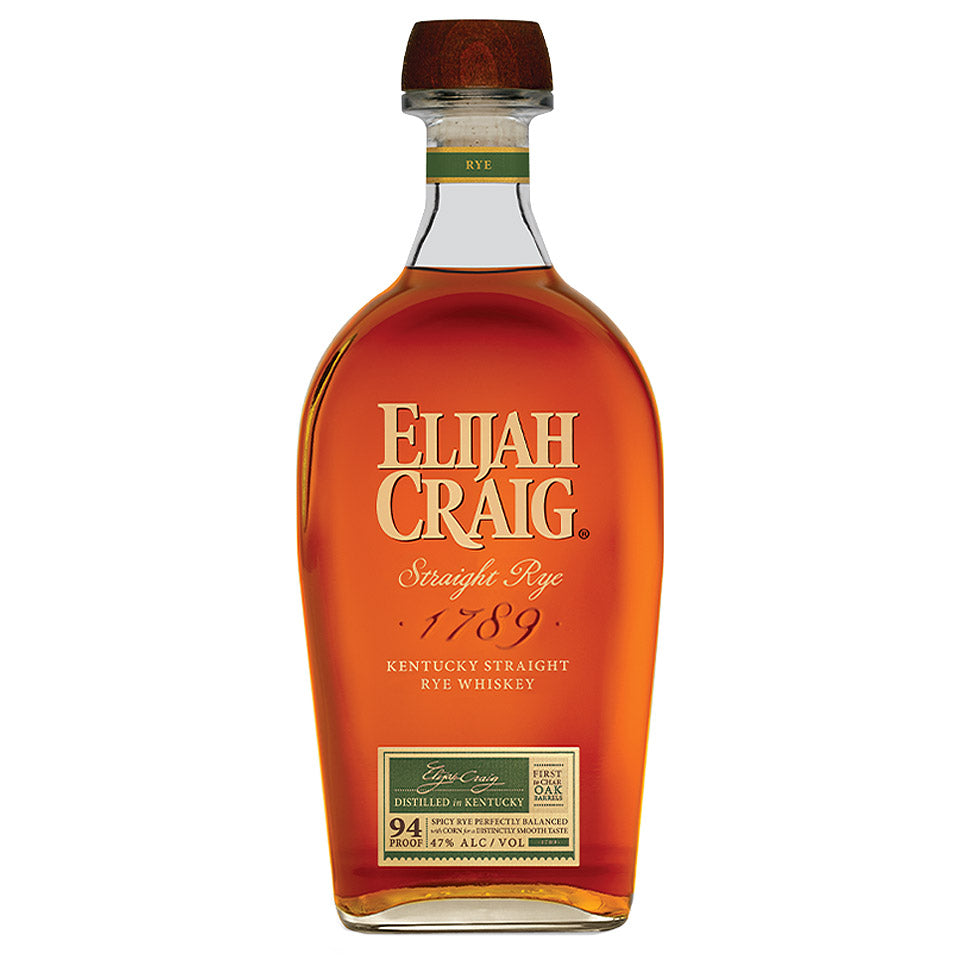 Elijah Craig Straight Rye Whiskey 700ml