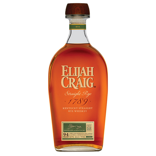 Elijah Craig Straight Rye Whiskey 700ml