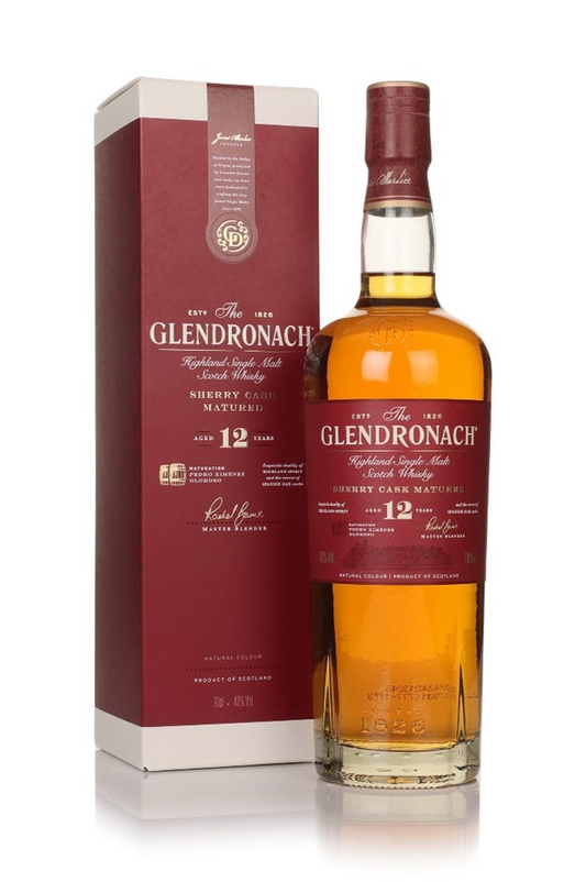 The GlenDronach 12 Year Old Single Malt Scotch Whisky 700ml