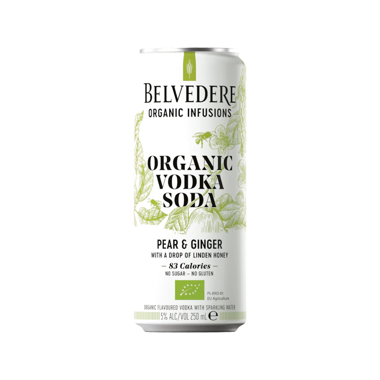 Belvedere Organic Pear & Ginger