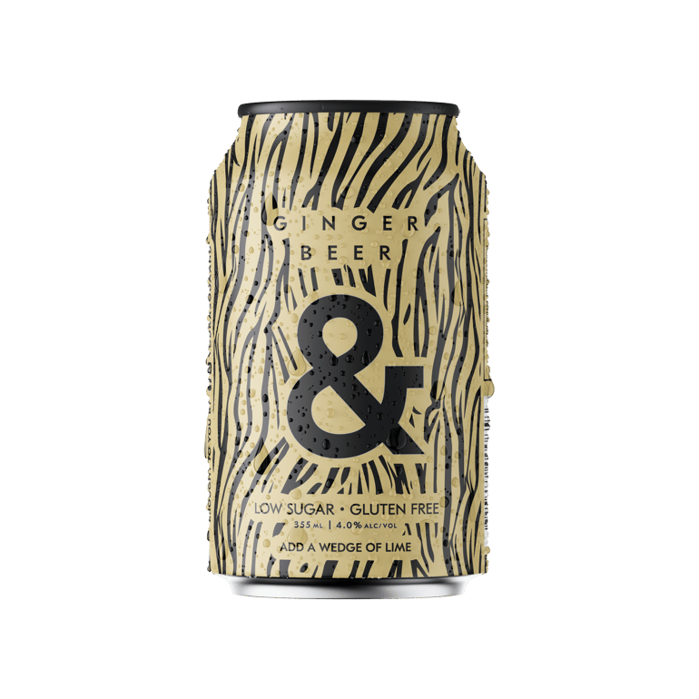 Ampersand Ginger & Ginger Beer Can 355ml