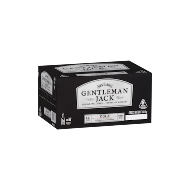 Gentleman Jack Rare Tennessee Whiskey & Cola Bottles 330ml