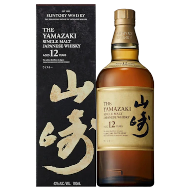 Yamazaki 12 Year Old Single Malt Japanese Whisky 700ml