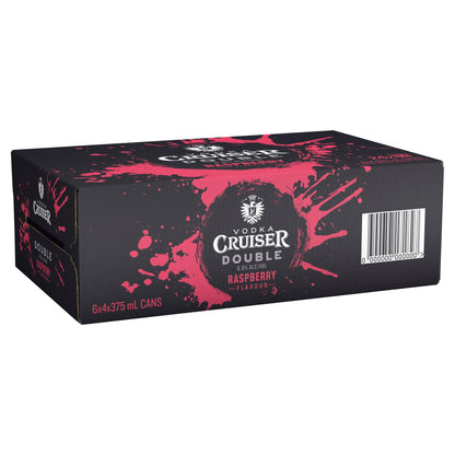 Vodka Cruiser Double Raspberry 6.8% Cans 375ml