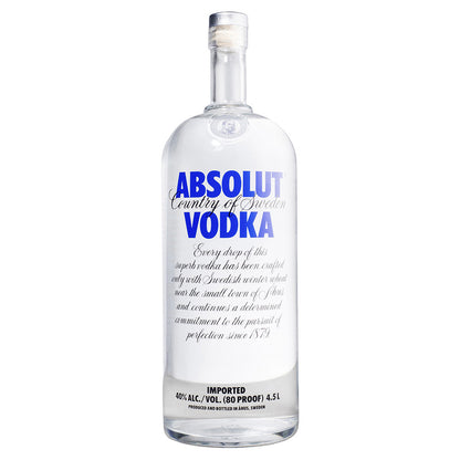 Absolut Vodka 4.5L