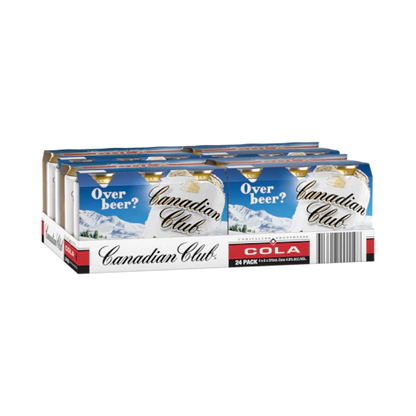 Canadian Club & Cola Cans 375ml