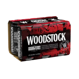 Woodstock Bourbon & Cola 4.8% Cans 375ml