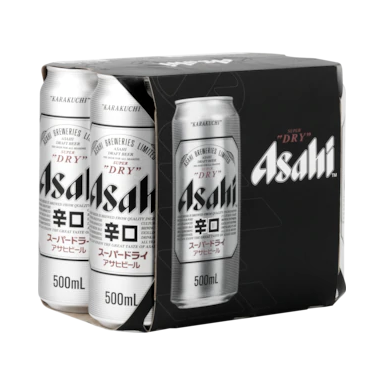 Asahi Super Dry Cans 500ml - Boozeit.com.au