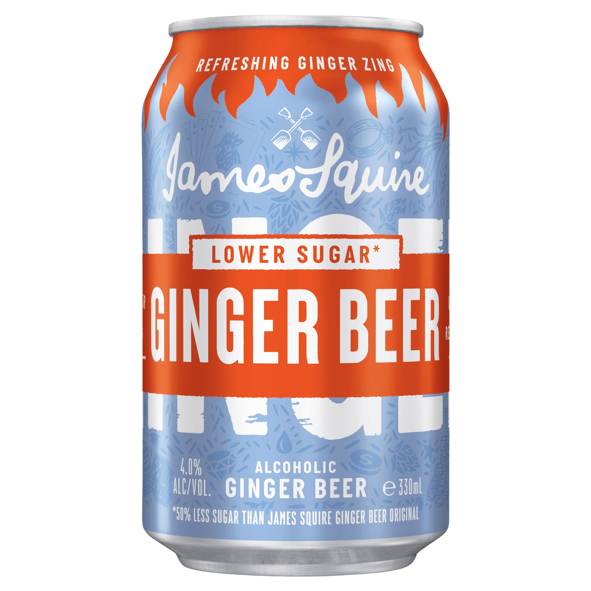 James Squire Ginger Beer Low Sugar Can 330ml Boozeit Com Au   Image 95caf884 0858 47b5 Bbd3 C33684405f95 